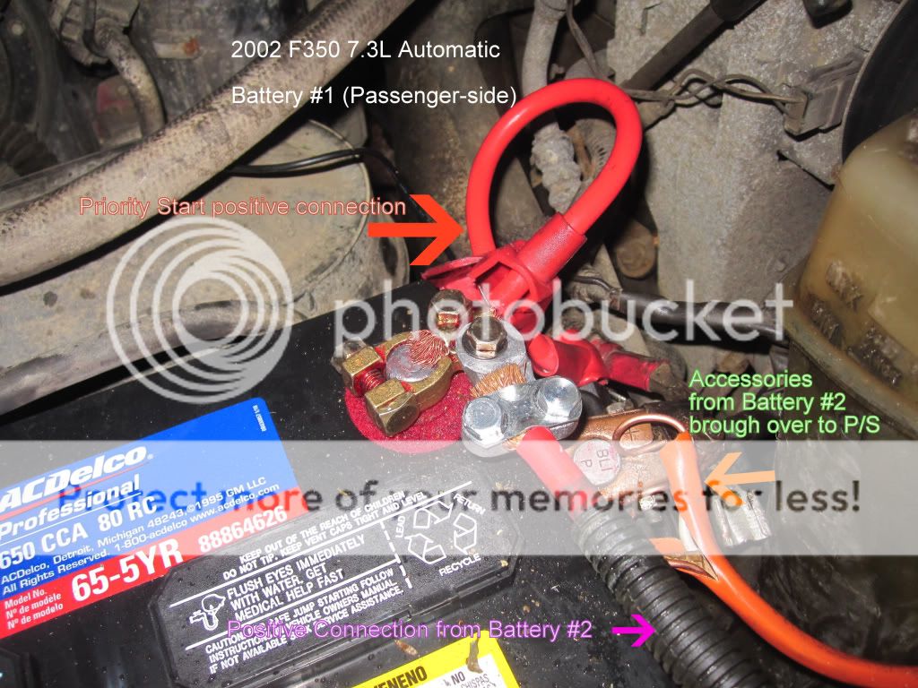 Battery Connection schematic? Wanna install a ... super duty wiring diagram for 2006 e350 box truck 